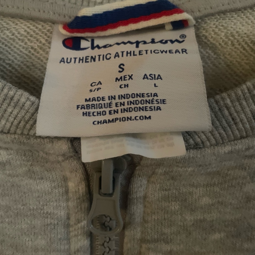 Champion red/blue stripe jacket